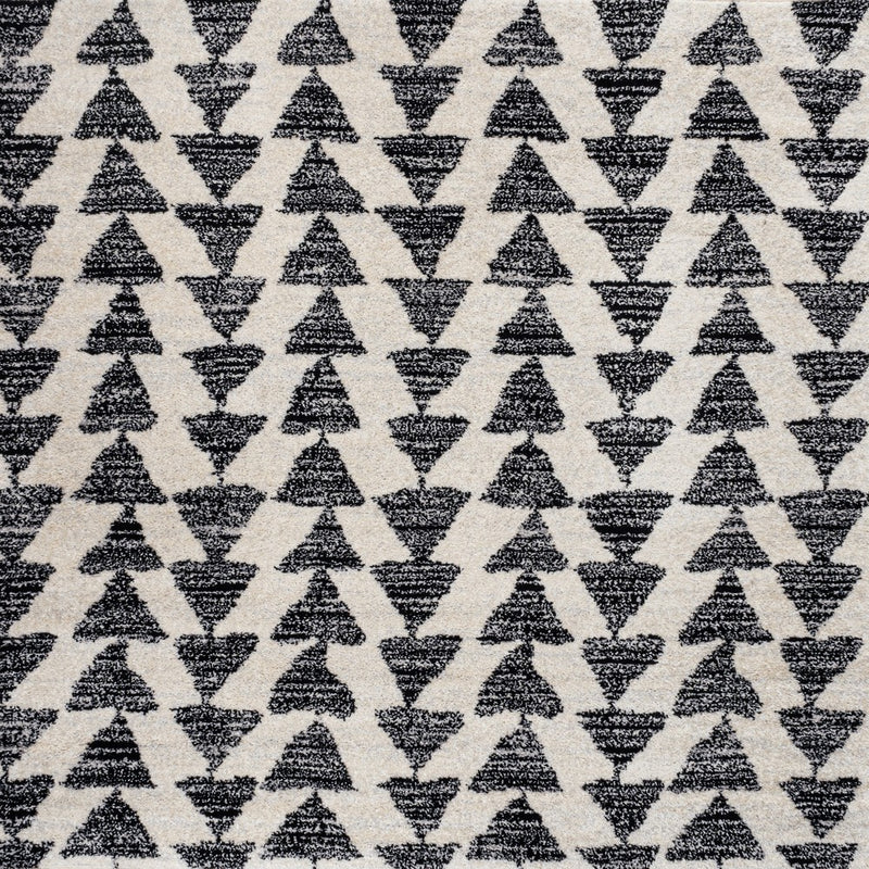 Aisha Moroccan Triangle Geometric  Area Rug
