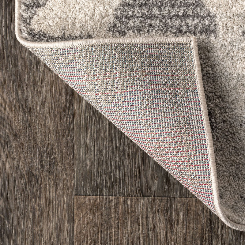 Aisha Moroccan Triangle Geometric  Area Rug