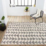 Aisha Moroccan Triangle Geometric  Area Rug