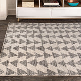 Aisha Moroccan Triangle Geometric  Area Rug