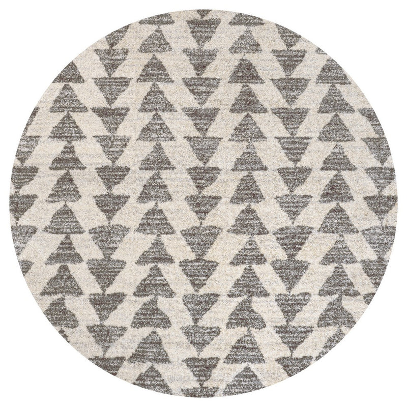 Aisha Moroccan Triangle Geometric  Area Rug