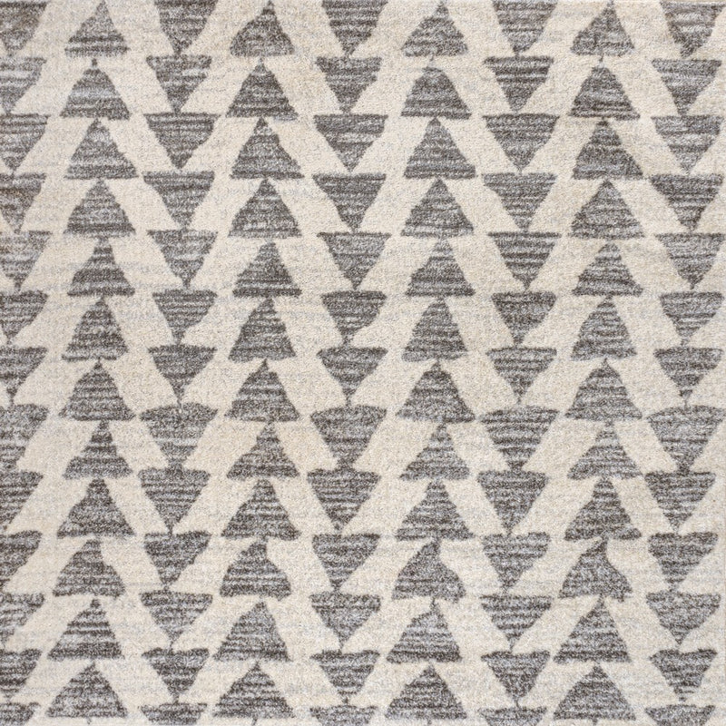 Aisha Moroccan Triangle Geometric  Area Rug