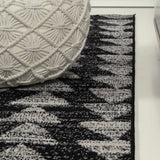 Aisha Moroccan Triangle Geometric  Area Rug