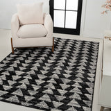 Aisha Moroccan Triangle Geometric  Area Rug