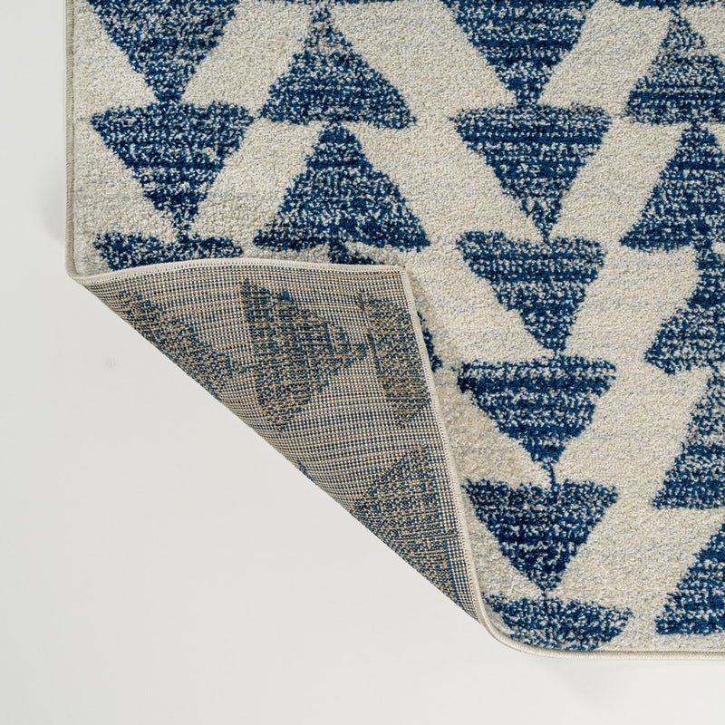 Aisha Moroccan Triangle Geometric  Area Rug