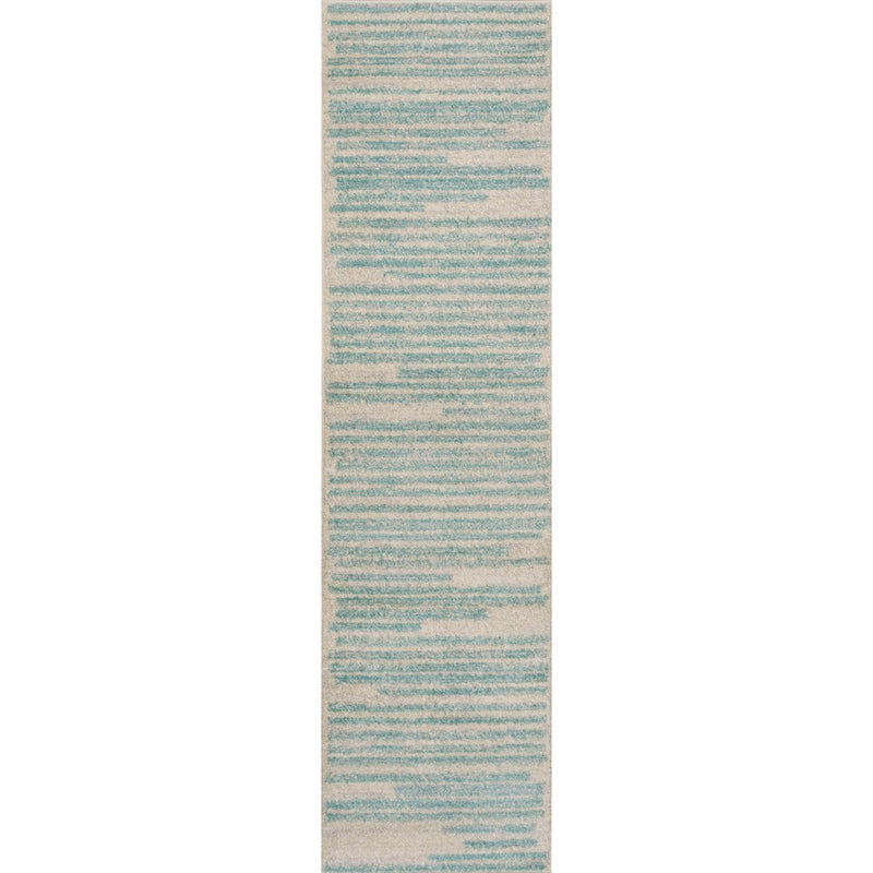 Khalil Modern Berber Stripe Area Rug