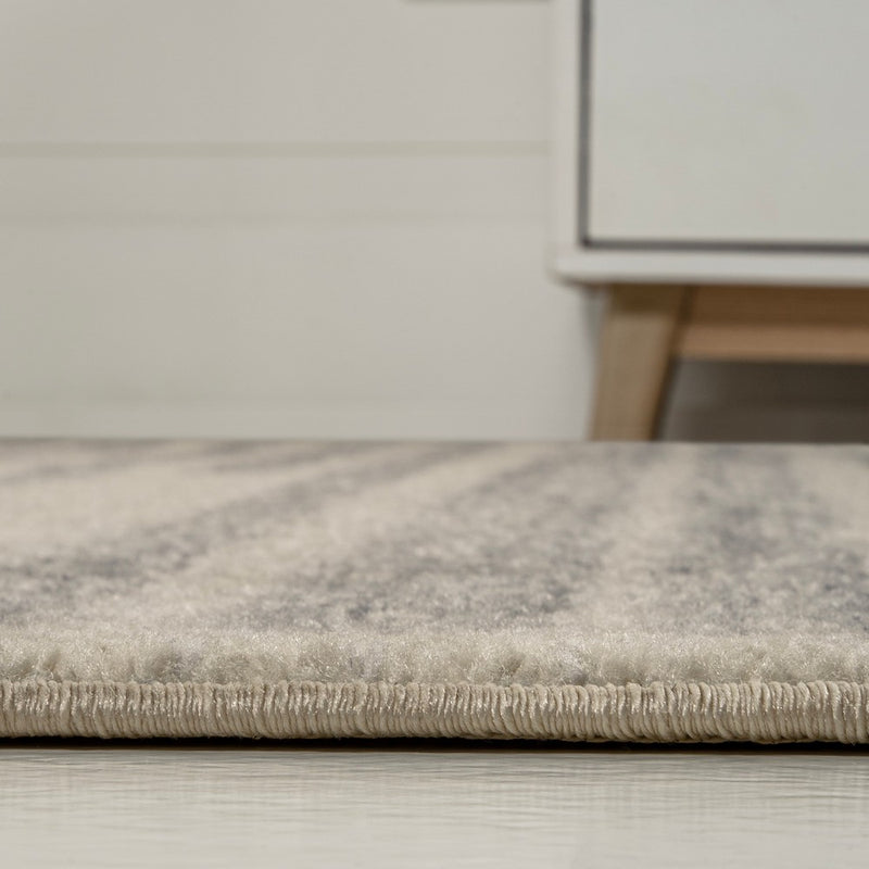 Khalil Modern Berber Stripe Area Rug