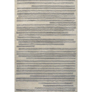 Khalil Modern Berber Stripe Area Rug