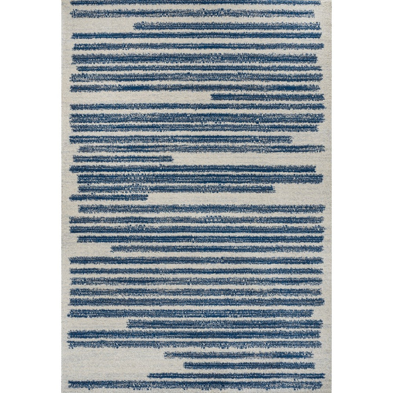 Khalil Modern Berber Stripe Area Rug