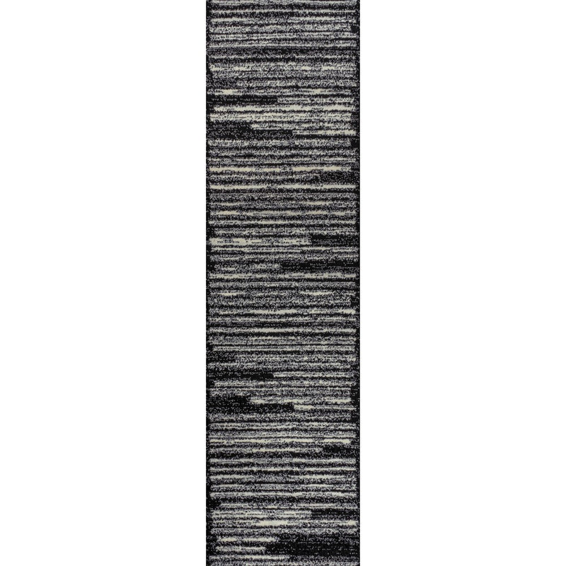 Khalil Modern Berber Stripe Area Rug