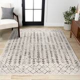 Ziri Moroccan Geometric Area Rug
