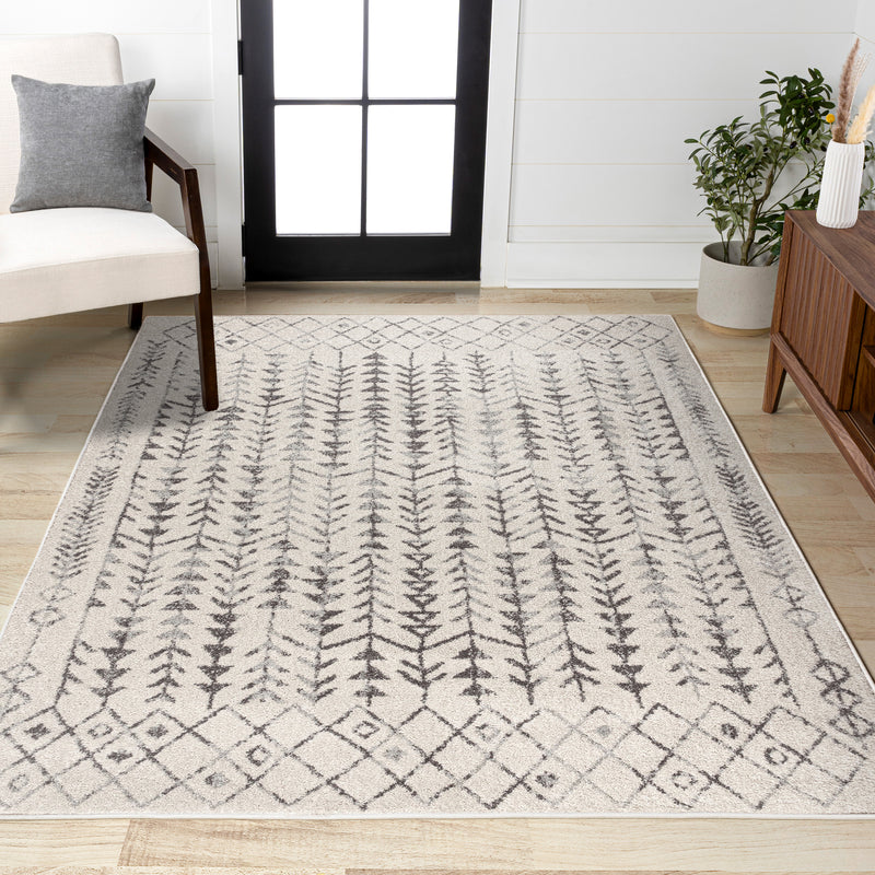 Ziri Moroccan Geometric Area Rug