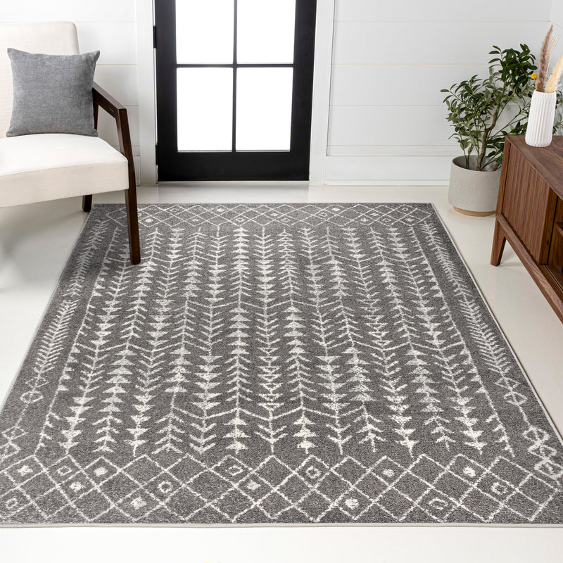 Ziri Moroccan Geometric Area Rug