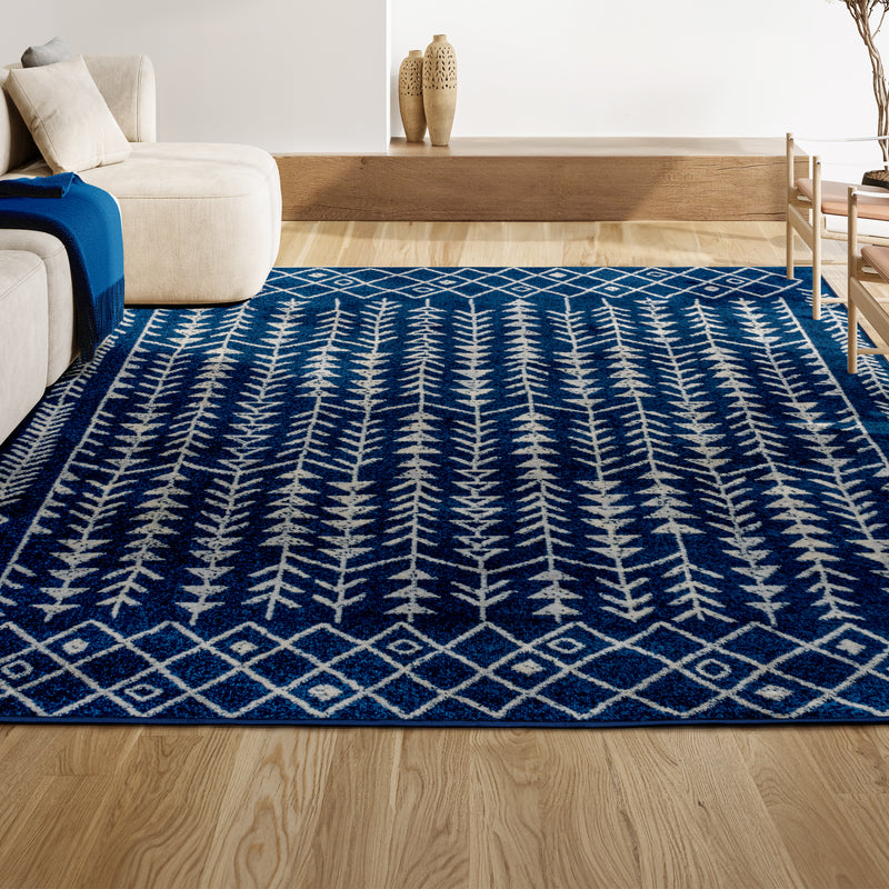 Ziri Moroccan Geometric Area Rug