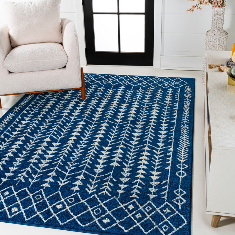 Ziri Moroccan Geometric Area Rug