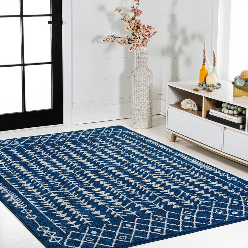 Ziri Moroccan Geometric Area Rug