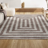 Bandol Modern Classic Mitre Stripe Area Rug