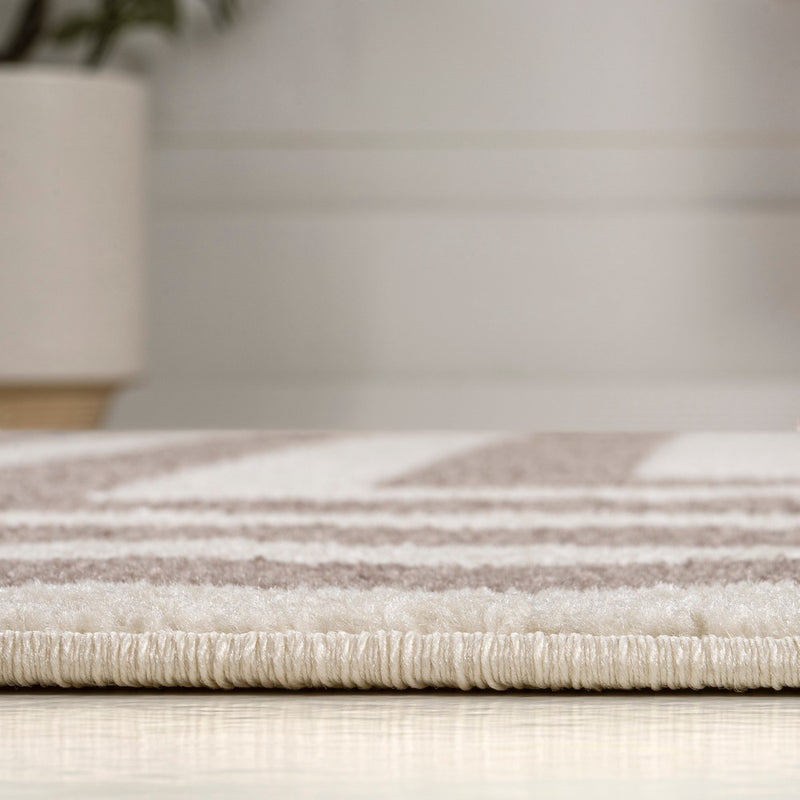 Bandol Modern Classic Mitre Stripe Area Rug