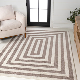 Bandol Modern Classic Mitre Stripe Area Rug