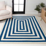 Bandol Modern Classic Mitre Stripe Area Rug