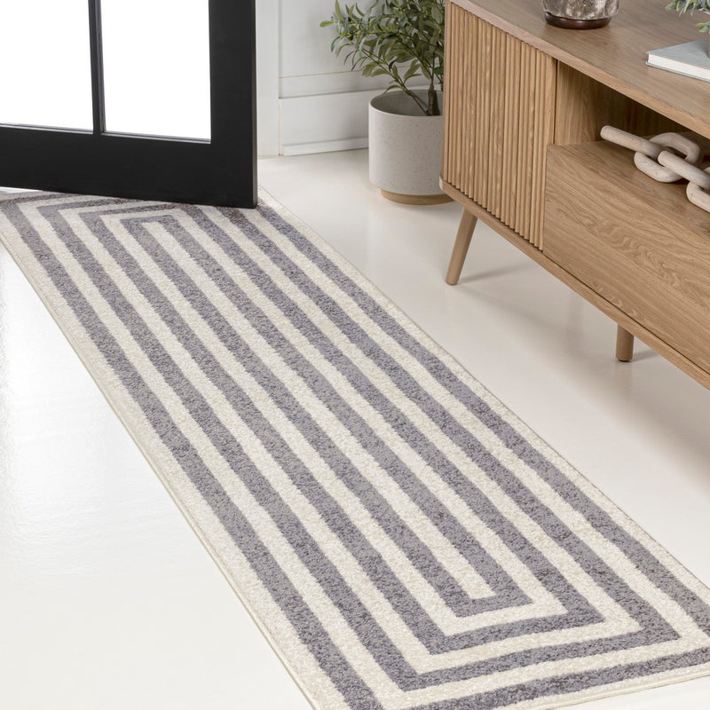 Bandol Modern Classic Mitre Stripe Area Rug