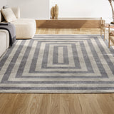 Bandol Modern Classic Mitre Stripe Area Rug