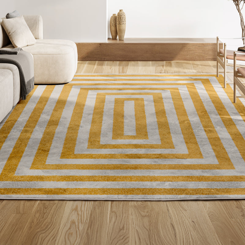 Bandol Modern Classic Mitre Stripe Area Rug