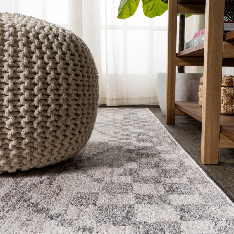 Asilah Moroccan Modern Diamond Area Rug