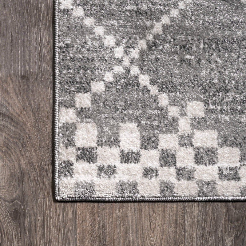 Asilah Moroccan Modern Diamond Area Rug
