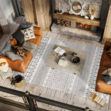 Ifrane Berber Geometric Stripe Area Rug