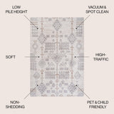 Bhalil Berber Diamond Geometric Area Rug