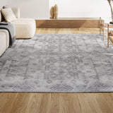 Idris Tribal Diamond Geometric Area Rug
