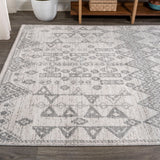 Idris Tribal Diamond Geometric Area Rug