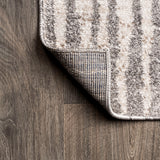 Skoura Modern Bold Stripe Area Rug