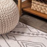 Rih Moroccan Style Diamond Area Rug