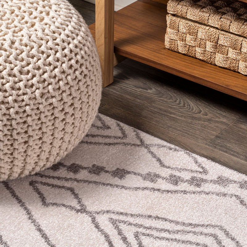 Rih Moroccan Style Diamond Area Rug