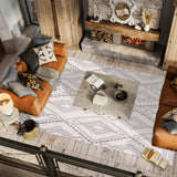 Rih Moroccan Style Diamond Area Rug