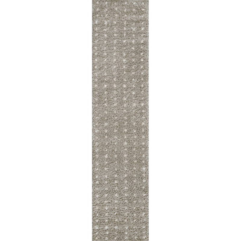 Pele Modern Geometric Dot Shag Area Rug