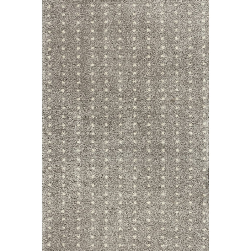 Pele Modern Geometric Dot Shag Area Rug