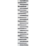 Alaro Berber Stripe Shag Area Rug