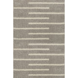Alaro Berber Stripe Shag Area Rug