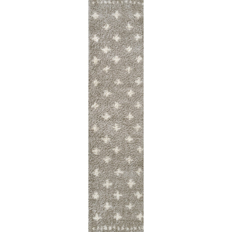 Cristo Berber Geometric Shag Area Rug