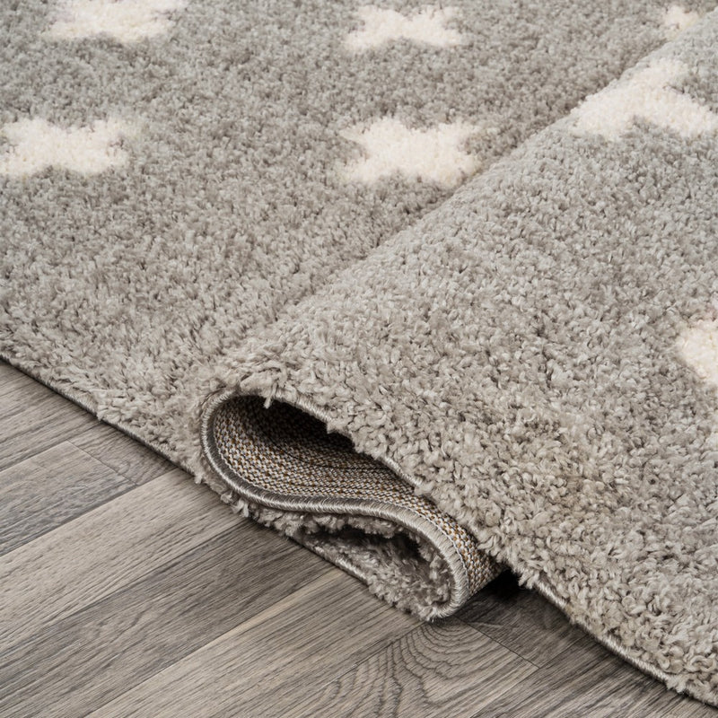 Cristo Berber Geometric Shag Area Rug