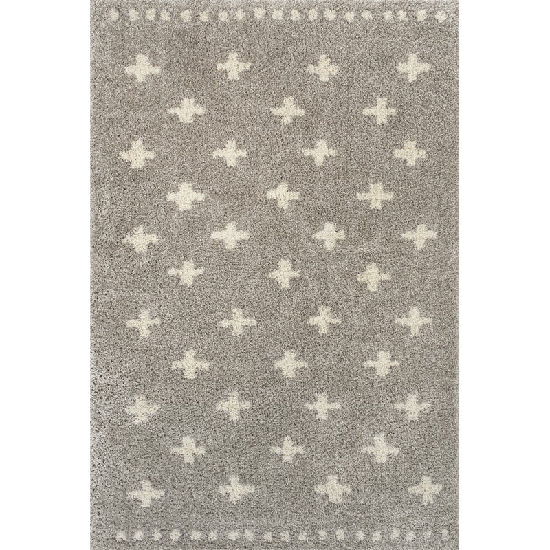 Cristo Berber Geometric Shag Area Rug