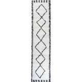 Calvia Moroccan Diamond Shag Area Rug