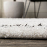 Calvia Moroccan Diamond Shag Area Rug