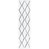 Catala Moroccan Diamond Shag Area Rug