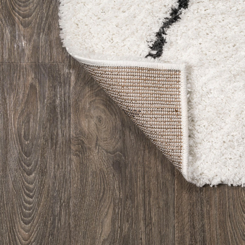 Catala Moroccan Diamond Shag Area Rug