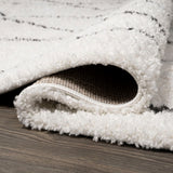 Catala Moroccan Diamond Shag Area Rug