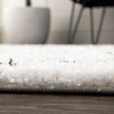 Catala Moroccan Diamond Shag Area Rug